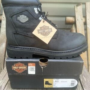 Harley Davidson Badlands Boots, Suede.
